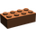 LEGO Roodachtig Bruin Steen 2 x 4 (3001 / 72841)