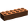 LEGO Reddish Brown Brick 2 x 6 (2456 / 44237)