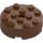 LEGO Reddish Brown Brick 4 x 4 Round with Hole (87081)