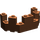 LEGO Brun rougeâtre Brique 4 x 8 x 2.3 Turret Haut (6066)