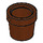 LEGO Reddish Brown Bucket 1 x 1 x 1 Small (95343)