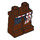 LEGO Reddish Brown Captain Jack Sparrow Minifigure Hips and Legs (3815 / 34621)