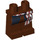 LEGO Rötlich-braun Captain Jack Sparrow Minifigure Hüften und Beine (3815 / 34621)