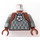 LEGO Reddish Brown Castle Torso with Scale Armor and Silver Amulet (The Guardian) (973)