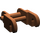 LEGO Brun rougeâtre Chaîne Link sans bord biseauté (3711)