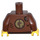 LEGO Reddish Brown Clutch Powers Minifig Torso (973 / 76382)