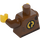 LEGO Červenohnědá Clutch Powers Minifigurka Trup (973 / 76382)