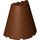 LEGO Reddish Brown Cone 8 x 4 x 6 Half (47543 / 48310)