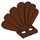 LEGO Reddish Brown Costume Turkey Fan Tail (1612)