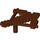 LEGO Reddish Brown Crossbow (65510)