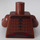 LEGO Reddish Brown Crug Torso (76382 / 88585)