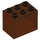 LEGO Rötlich-braun Schrank 2 x 3 x 2 mit versenkten Bolzen (92410)