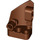 LEGO Reddish Brown Curved Panel 2 Right (87086)