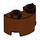 LEGO Reddish Brown Cylinder 1 x 2 Half (68013)