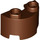 LEGO Reddish Brown Cylinder 1 x 2 Half (68013)