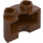 LEGO Reddish Brown Cylinder 1 x 2 Half (68013)