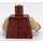 LEGO Reddish Brown Deputron Minifig Torso (973 / 76382)