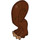 LEGO Reddish Brown Dinosaur Back Left Leg with Dark Brown Spots and Medium Dark Flesh Claws (103597)