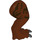 LEGO Reddish Brown Dinosaur Back Right Leg with Brown Markings (98163)