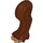 LEGO Reddish Brown Dinosaur Left Front Leg with Dark Brown Spots and Medium Dark Flesh Claws (103599)