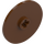 LEGO Reddish Brown Disk 3 x 3 (2723 / 52901)