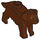 LEGO Reddish Brown Dog - Labrador (73937 / 74038)