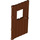 LEGO Reddish Brown Door 1 x 4 x 6 with Window and Wood Structure (5466 / 7102)