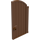 LEGO Reddish Brown Door 1 x 4 x 7 with Rounded Top (24054)