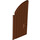 LEGO Reddish Brown Door 1 x 4 x 7 with Rounded Top (24054)