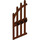 LEGO Brun rougeâtre Porte 1 x 4 x 9 Arched Gate avec Bars (42448)