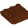 LEGO Reddish Brown Duplo Brick 2 x 3 with Inverted Slope Curve (98252)