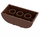 LEGO Rötlich-braun Duplo Backstein 2 x 4 mit Gebogen Sides (98223)