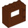 LEGO Brun rougeâtre Duplo Porte Cadre 2 x 4 x 3 avec rebord plat (61649)