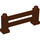 LEGO Reddish Brown Duplo Fence 1 x 6 x 2 (31021 / 31044)