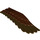LEGO Rötlich-braun Eagle Flügel Links mit Dark Brown Feathers (11778 / 14160)