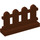 LEGO Reddish Brown Fence 1 x 4 x 2 Picket (33303)