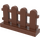 LEGO Rötlich-braun Zaun 1 x 4 x 2 Picket (33303)