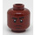 LEGO Reddish Brown First Order Crew Member (Reddish Brown Head) Minifigure Head (Recessed Solid Stud) (23910 / 34600)