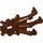 LEGO Brun rougeâtre Foot avec 3 Claws 5 x 8 x 2 (53562 / 87047)