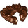 LEGO Reddish Brown Fur Collar (Textured) (26066 / 78127)