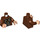 LEGO Reddish Brown Garrick Ollivander Minifig Torso (973 / 76382)