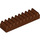 LEGO Reddish Brown Gear Rack 4 (3743 / 4296)