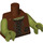 LEGO Marrón rojizo Goblin Minifigura Torso (973 / 88585)