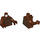 LEGO Reddish Brown Groot Minifig Torso (76382)