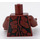 LEGO Reddish Brown Groot Minifig Torso (76382)