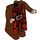 LEGO Brun Rougeâtre Hagrid Corps avec Coat avec Rouge Chemise et Reddish Marron Gilet (41383)