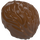 LEGO Reddish Brown Hair Swept Back with Widow&#039;s Peak and Short Sideburns (5036 / 25972)