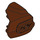 LEGO Brun rougeâtre Hero Factory Armor avec Douille à rotule Taille 3 (10498 / 90641)