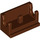 LEGO Reddish Brown Hinge 1 x 2 Base (3937)