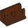 LEGO Reddish Brown Hinge 1 x 2 Base (3937)